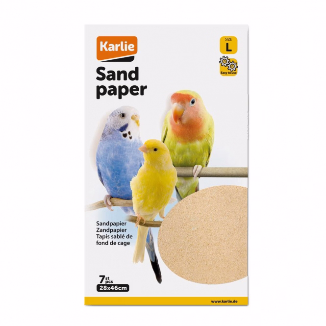 Flamingo Sandpapier für Vogelkäfige