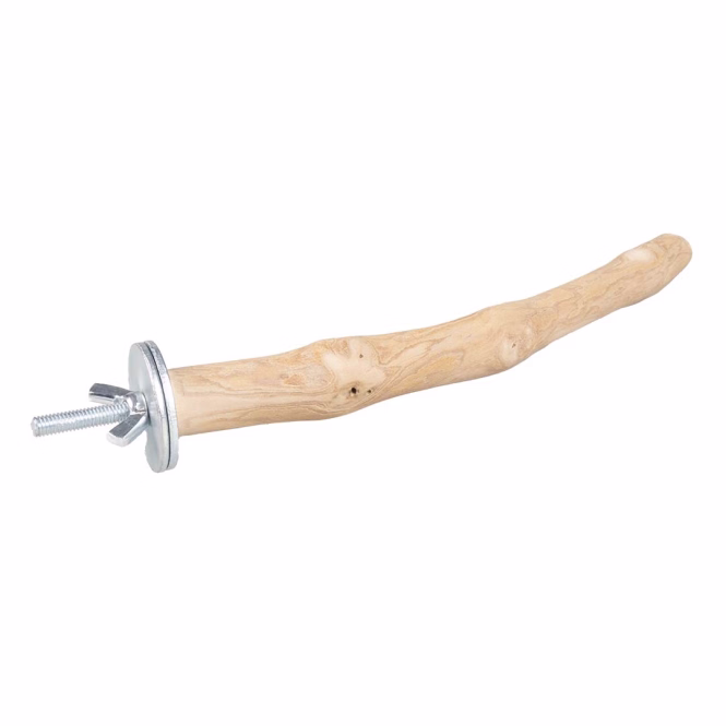 Kaffeeholz-Sitzstange 40 cm Ø 3 cm